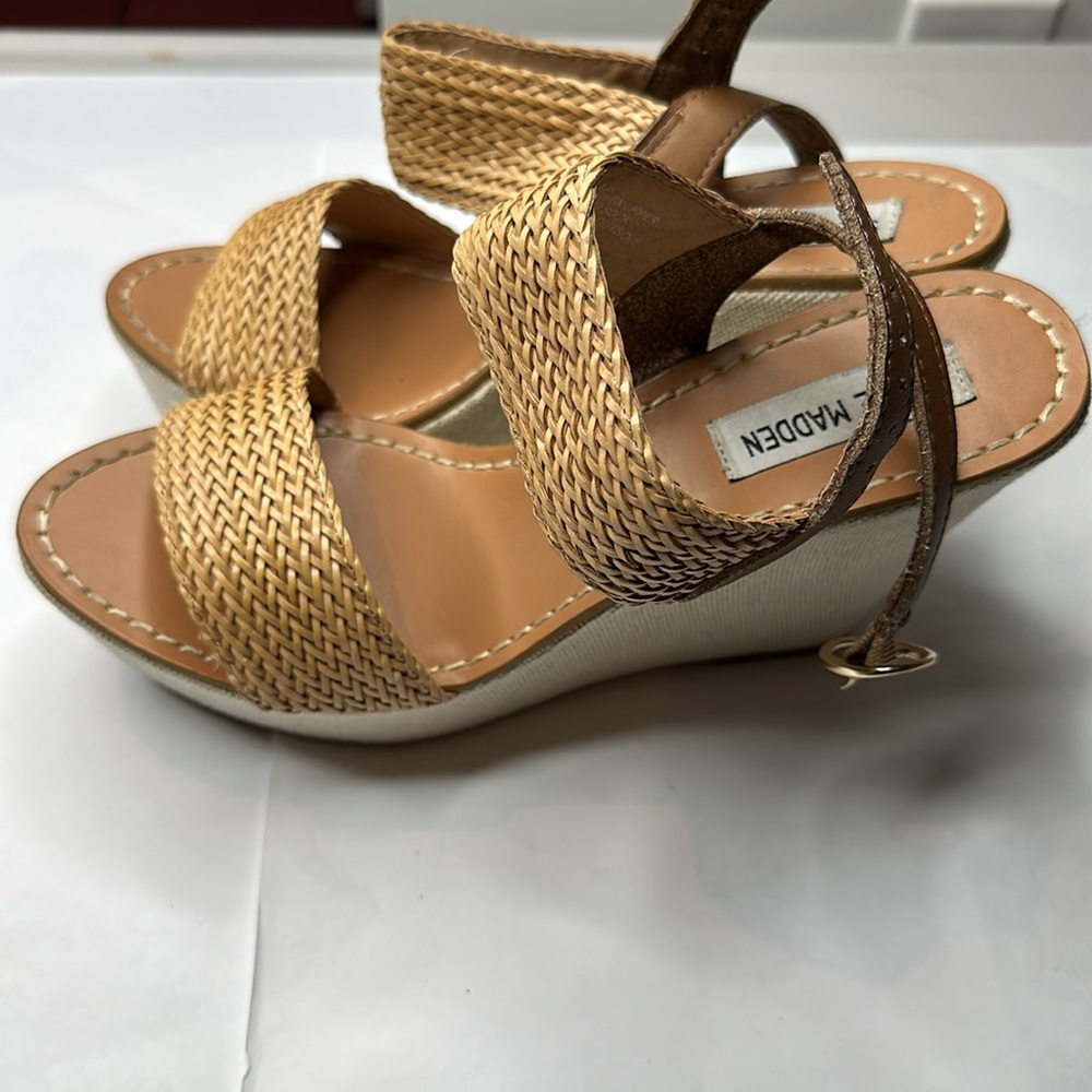 Steve Madden Engel Platform Wedge Sandals